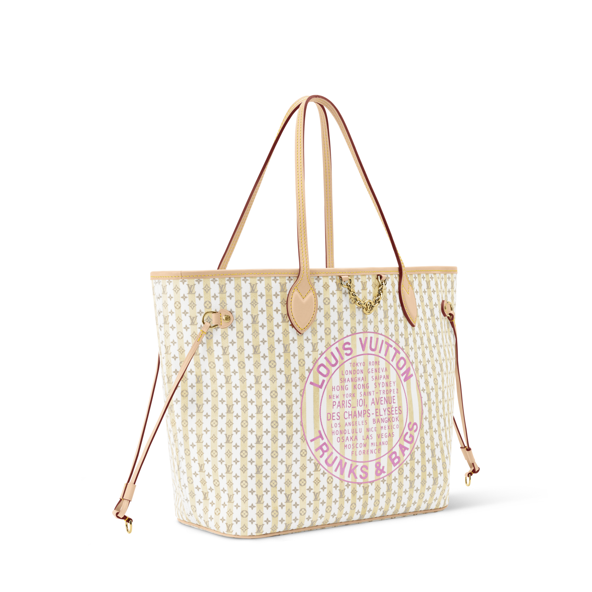 Neverfull MM Tote Bag - Luxury Other Monogram Canvas Yellow